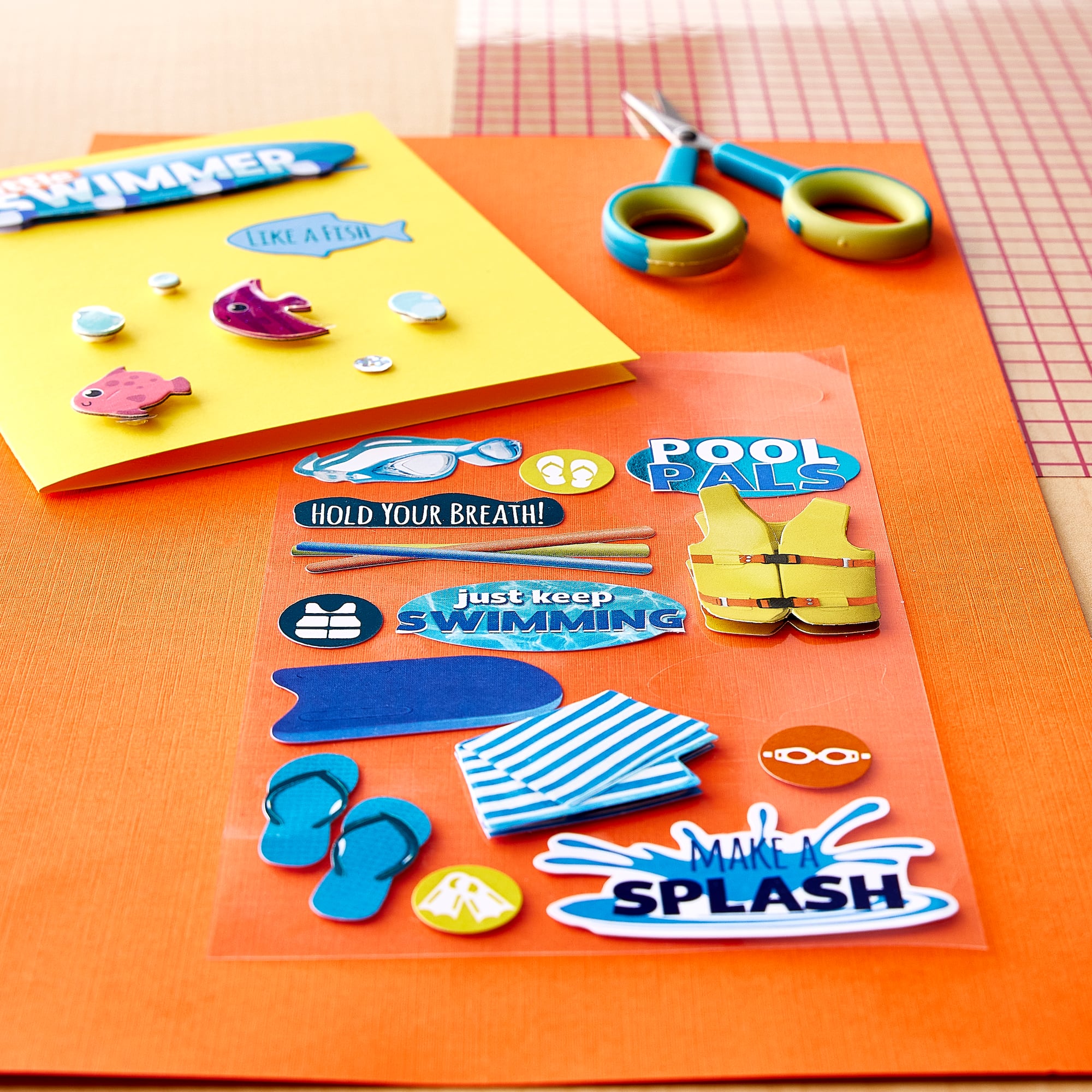 Beginner Swimming Dimensional Stickers by Recollections™